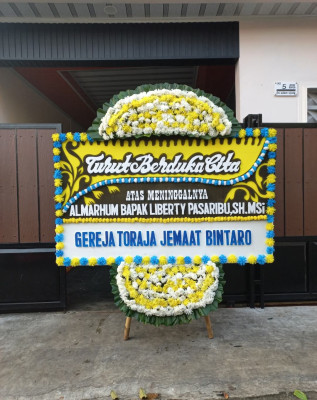 Papan Bunga Duka di Kalitimbang