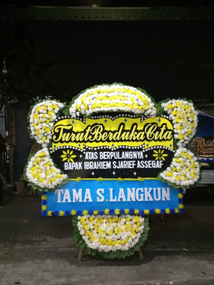 Papan Bunga Duka di Kalitimbang
