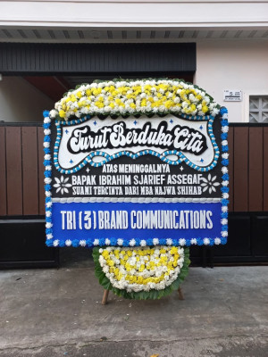Papan Bunga Duka di Kalitimbang